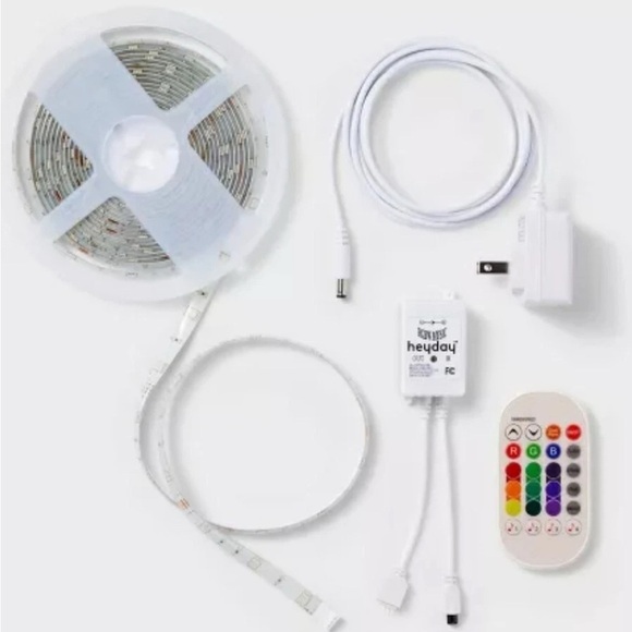 heyday Led Accent Color Changing Light Strip with IR Controller "NEW" | 16 Ft - Picture 3 of 9